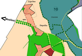 Bohdašín - prodej stavebního pozemku 1498 m2 - 13