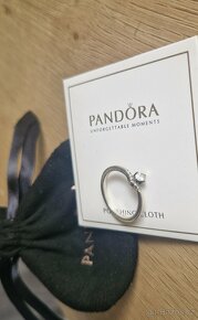 Pandora stříbrný prsten prstýnek Klasické přání 56 - 13