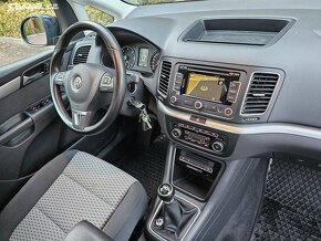 VW Sharan 2.0 TDI 103kW,Navi,Tažné,Serviska,160tkm - 13