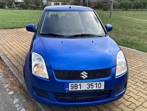 SUZUKI SWIFT 1.3i 2008 5.DVEŘ, KLIMA, ALU, 2x KOLA, STK 2026 - 13