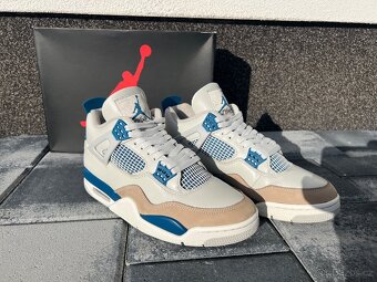 Air Jordan 4 military blue 45 og - 13