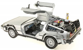 1:18 DeLorean LK Coupe na kolejích 1987 Back to the Future - 13