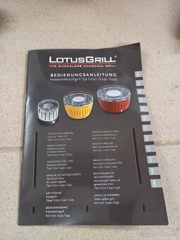 LotusGrill, bezkouřový LotusGrill, poklice skleněná - 13