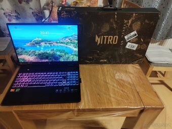 Acer Nitro 16..2K obrázovka..Rtx4070.. Ještě v záruce - 13