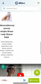 Damský holící strojek Braun Lady Shaver 5560 - 13