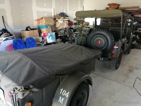 Jeep M38 originál stav 24000 km najeto Diesel - 13