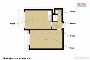 Pronájem bytu 1+1, 41 m², Plzeň, ul. Domažlická - 13