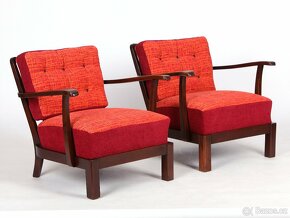 Párová křesla THONET po celkové renovaci. - 13