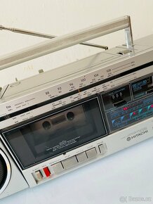 Radiomagnetofon/boombox Hitachi TRK-9000W, rok 1986 - 13