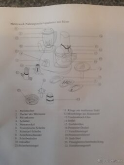 ELEKTRICKÝ  MIXÉR  ZN.  TRION  220 V.  ( 450 WATT ) - 13