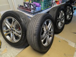 Alu kola Ford Edge KUGA 5x108 r19 Originál,pneu 5,5mm235/45 - 13