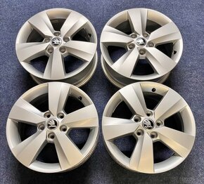 5x112 R16 originál alu Škoda Octavia - jak nové - 13