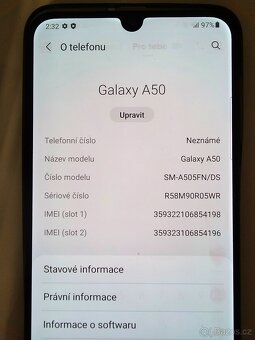 PRODÁM TELEFON SAMSUNG GALAXY A50 POZOR ČTĚTE - 13