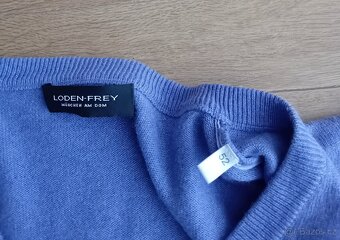 Loden-Frey luxusní svetr vel. L/XL kašmír hedvábí nový - 14