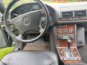 Mercedes W140 S 500 SEL r.1995 servisni kniha - 14