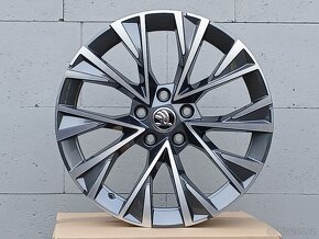 Pěkné orig alu disky Škoda Superb 3, 4  Dofida 8J 18" ET44 - 14