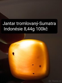 Jantary tromlované Sumatra - 14