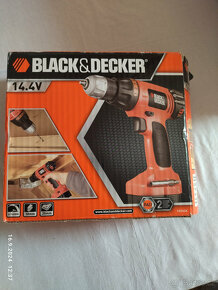 Aku vrtačka Black & Decker. Nová. - 14