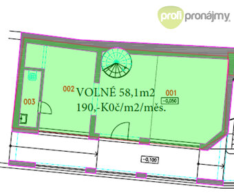 Pronájem obchodního prostoru 58 m² - 14