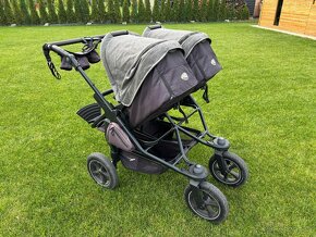 Prodám TFK Duo2 combi pushchair - air wheel premium grey - 14