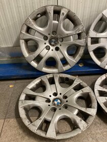 BMW X1 zimní sada R17 5x120 runflat orig. poklice - 14