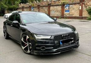 LIPKO LIPO SPOJLER AUDI A6 A7 PREDNÉHO NÁRAZNÍKU NA NARAZNIK - 14