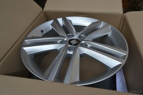 NOVÉ orig. alu Škoda 7x17 5x100 Rapid, Fabia,O1,RS - 14