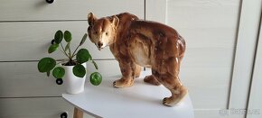 Porcelán figura/ soška medvěd velký - 14