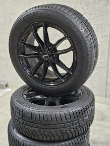 Hankook Zimní 225/55 R17 na ALU 5x112 +Senzory, vzorek 7mm
 - 14