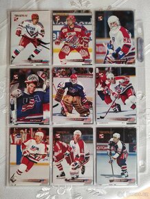 Predám hokejove karty komplet base set Wien 96 - 14