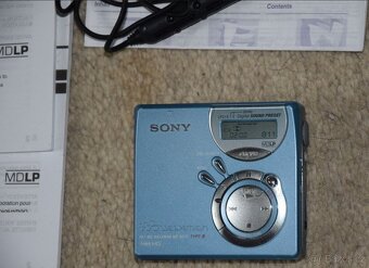 NetMD MINIDISC / minidisk recorder SONY MZ-N510 MDLP, přísl. - 14