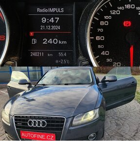 AUDI A5 3,0 TDi QUATTRO COUPE NAVI, LED, XENONY, STK 2026 - 14