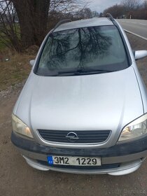 Opel Zafira I. 7 míst 1,8 benzín/LPG=1,5Kč/km manual 2002 - 14