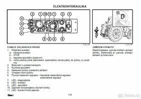 Prodám návod k obsluze a údržbě Zetor Forterra HSX 100-140 - 14