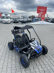 Elektrická dětská Buggy až 2500w 60V 2 místa modra - 14