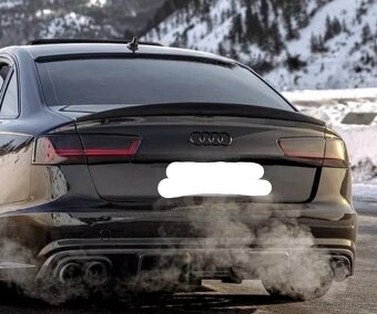 AUDI A6 C7 C7.5 4G spoiler kridlo lipko na kufor - 14