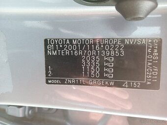 Toyota VERSO ♛ 1.8 VVTi 16V 95kW -7 míst-  AUTOMAT - 14