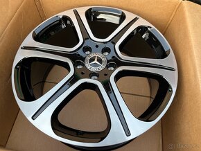 MERCEDES třídy E alu kola 17" zimní komplet, originál  - 14