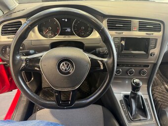 VW Golf VII 1.6 TDI 81kw 6-kvalt 9/2013 + nová STK a servis - 14