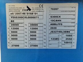 Stas S300CX - 63m3 - Jost nápravy - TOP stav - speciál - 14