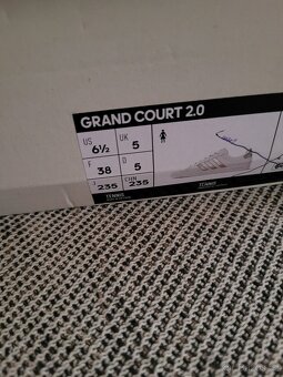 Nová dámská obuv Grand Court 2.0 zn. Adidas, vel. 38 - 14