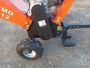 Štěpkovač za čtyřkolku 15 Hp, do 12 cm s motorem - 14