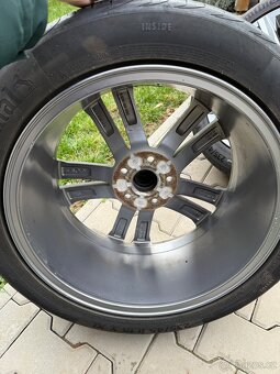 Originální alu disky VW 8Jx18 + letní pneu 235/45 R18 - 14