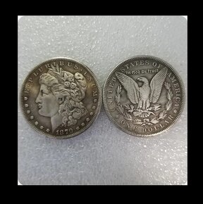 USA SADA MINCÍ 13 KUSŮ MORGAN DOLLAR 1878 - 1893 CC - 14