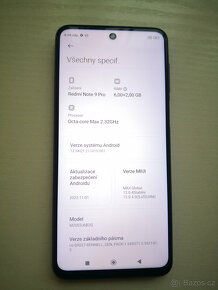 Xiaomi Redmi Note 9 Pro 6/128 Gb + Bezdrátová sluchátka - 14