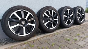 Alu kola 5x112 r17 zimní pneu vw ,škoda audi Seat - 14