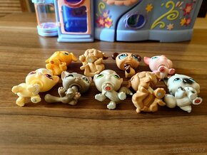 LPS domeček dům + 9 Littlest Pet Shop s magnetem - 14