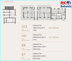 Prodej, byt, 2+kk, Praha 5, Smíchov, Nad Kesnerkou, projekt - 14