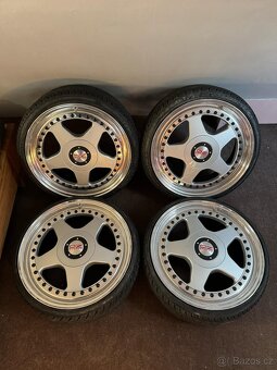 O.Z. Futura 4x100 r17 top po renovaci Golf mk1 Bmw e30 a jin - 14