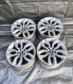 5x120 R17 originál disky BMW X3 - senzory pneu - 14